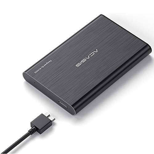 ACASIS 2.5" 160GB Portable External Hard Drive USB3.0 Hard Disk Storage Devices for PC,Laptop,Mac,PS4, Xbox one (Black)