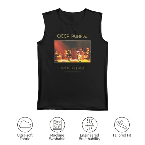 Men Performance Muscle Quick Dry Tank Top Sleeveless Undershirt for Sports Athletic