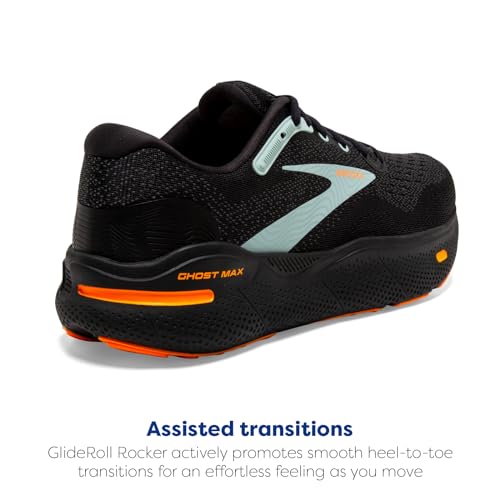 Brooks Men’s Ghost Max Cushion Neutral Running & Walking Shoe