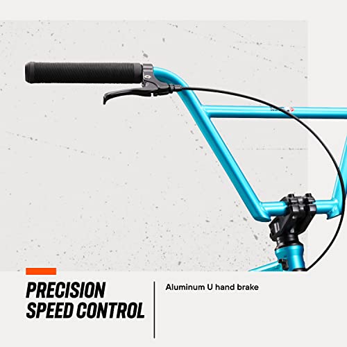 Mongoose Legion Freestyle BMX Bike for Advanced-Level or Professional Riders, Adult Men Women, 4130 Chromoly Frame, and 20-Inch Wheels