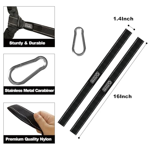 POWER GUIDANCE Battle Rope, 1.5/2 Inch Diameter Poly Dacron 30, 40, 50Ft Length Exercise Equipment for Home Gym & Outdoor Workout, Battle Rope Anchor Included…