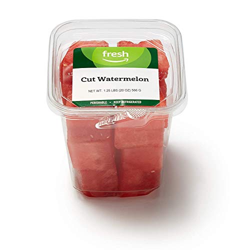 Amazon Fresh Brand, Cut Watermelon, 20 Oz