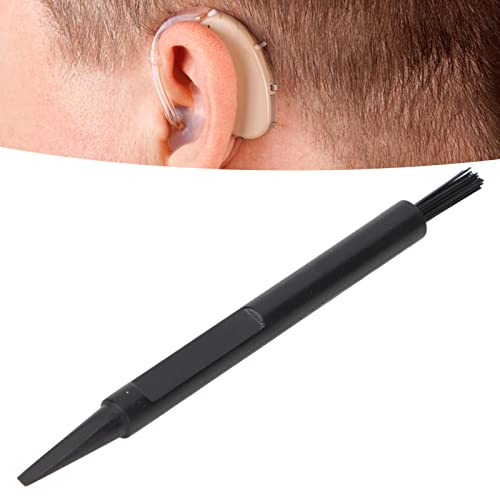 20pcs Hearing Amplifier Cleansing Tools Set Debris Earwax Removal Earphone Care Brushes Kit Portable Hearing Amplifier Brush for Hearing Aids Amplifier