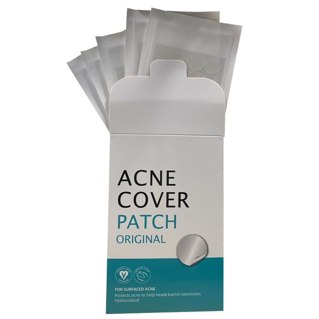 Acne Cover Patch ORIGINAL | Heals & banishes blemishes| For Surfaced Acne| 120 COUNT | 100% VEGAN AND CRUELTY FREE