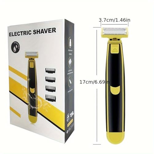 2024 Rechargeable Shaver Hair Trimmer Electric Nose Professional Men Beard Haircut Cutting Machine Styling Tool Personal-Care Appliance-Cordless Shaver Wet/Dry Shave Facial-Hair Remover