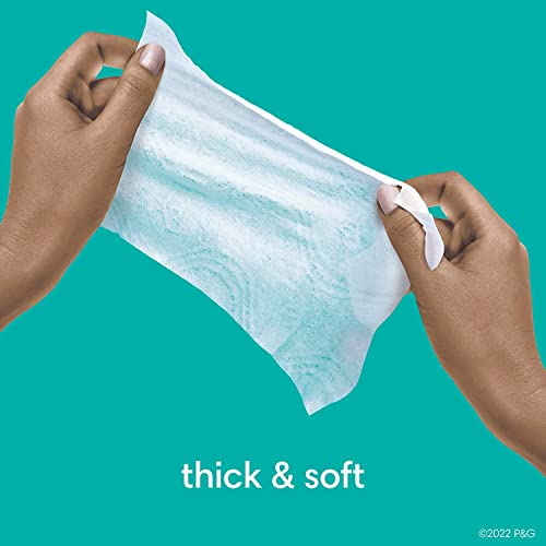 Pampers Baby Diapers and Wipes Starter Kit, Swaddlers Disposable Sizes 1 (198 Count) & 2 (186 Count) with Sensitive Water Based 12X Multi Pack Pop-Top Refill (1008 Count)