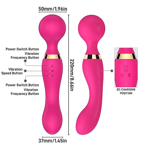 Powerful Bullet Tool Handheld Cordless Goop 10 Modes for Women's Pleasure, Quiet Mini Pocket Travel Personal Bullet Massage Wand Gifts for Women Quiet c527-21