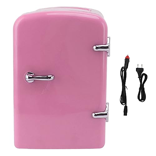 Tissting Mini Beauty Fridge 4L Capacity Portable Small Skincare Refrigerator Cosmetic Makeup Cooler Warmer Personal Refrigerator for Home, Office(#8)
