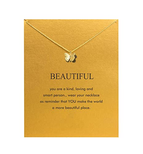 Hundred River Friendship Anchor Compass Necklace Good Luck Elephant Pendant Chain Necklace with Message Card