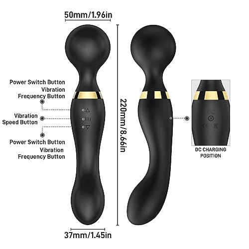 Powerful Bullet Tool Handheld Cordless Goop 10 Modes for Women's Pleasure, Quiet Mini Pocket Travel Personal Bullet Massage Wand Gifts for Women Quiet c527-19