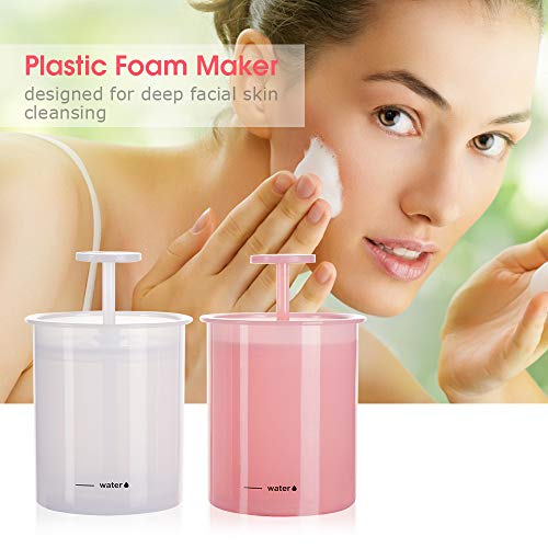 Foam Maker Plastic Bubble Maker Foamer Portable Facial Cleansing Tool Skin Care