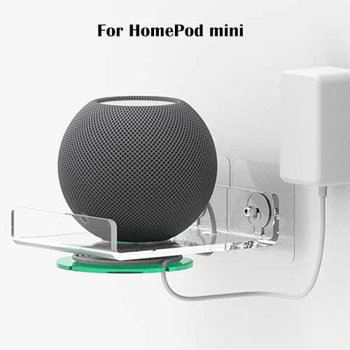 Made for Small Speaker Shelf Wall Mount,Built-in Cable Management, for Echo Pop (2023 Release)，Echo dot 3rd,Echo dot 4th,Echo dot 5th,for Apple HomePod Mini,and Other Brands of Small Speakers (Small)