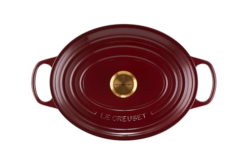 Le Creuset Enameled Cast Iron Signature Oval Dutch Oven, 6.75 qt., Rhone
