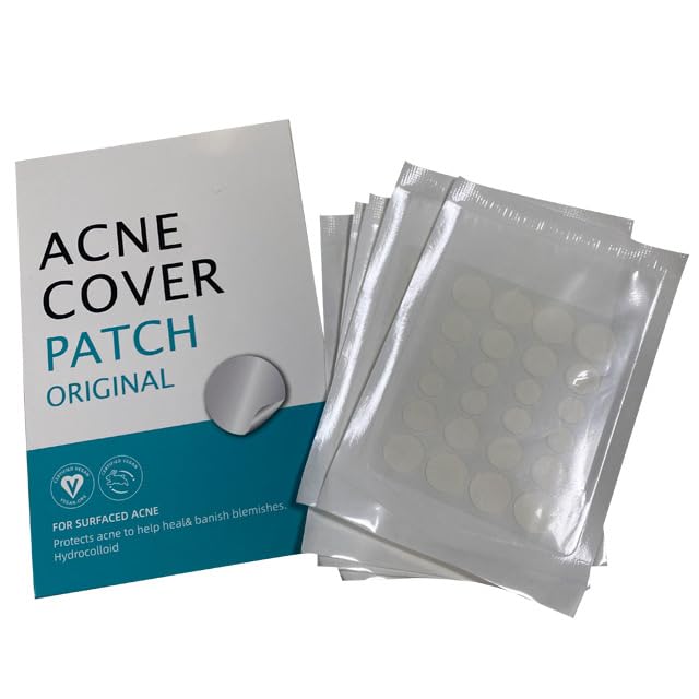 Acne Cover Patch ORIGINAL | Heals & banishes blemishes| For Surfaced Acne| 120 COUNT | 100% VEGAN AND CRUELTY FREE