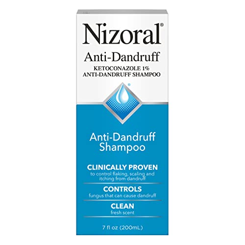 Nizoral Anti-Dandruff Shampoo with 1% Ketoconazole, Fresh Scent, 7 Fl Oz