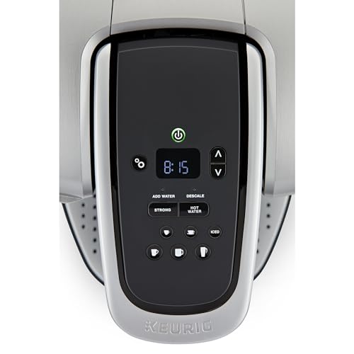 Keurig K-Elite Single-Serve K-Cup Pod Coffee Maker, Brushed Silver
