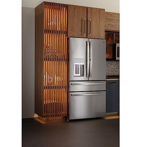 GE Profile PVD28BYNFS 27.6 Cu.Ft. Stainless French Door Smart Refrigerator