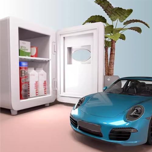Personal Beauty Fridge, Electric in Compact Refrigerator, Car Small Refrigerator for All Cosmetics, Skincare, Food, Drink Needs