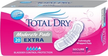 Totaldry Bladder Control Pad - Sp1562Cs - 11", 180 Each/Case