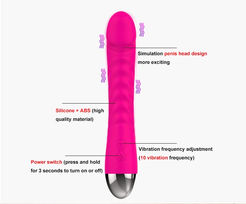 Powerful Bullet Tool Handheld Cordless Goop 10 Modes for Women's Pleasure, Quiet Mini Pocket Travel Personal Bullet Massage Wand Gifts for Women Quiet c527-40