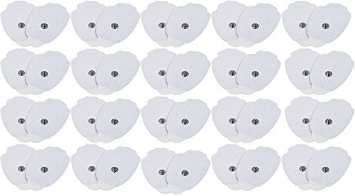 Techcare Massager 40 (20 Sets) Stick-on Pads- 510(k) Cleared - 5 Years Limited Warranty