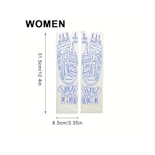 Reflexology Socks Set，Reflexology Socks with Tools,Reflexology Socks with Trigger Point Massage Tool，Acupressure Reflexology Foot Massage Socks (Men,1pairs-Green)