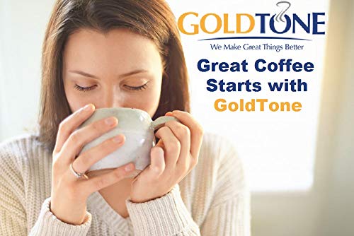 GOLDTONE Reusable 8-12 Cup Basket Coffee Filter fits Hamilton Beach Coffee Makers and Brewers. Replaces your Hamilton Beach Reusable Coffee Filter - BPA Free