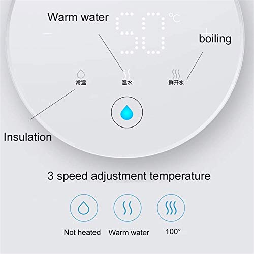 HIZLJJ Hot Water Dispensers for Kitchen Water Dispenser Desktop Smart Water Dispenser Speed Hot Drinker Mini Water Dispenser Small Heating Desktop hot Water Dispenser Family Smart Furniture