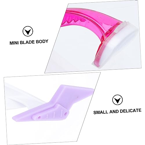 Housoutil 5 Sets Private Parts Trimming Compact Hair Shaver Razor Private Hair Trimmer Hair Removal Epilators Face Shavers for Women Facial Tools for Skin Care Appliance Electric Miss Abs