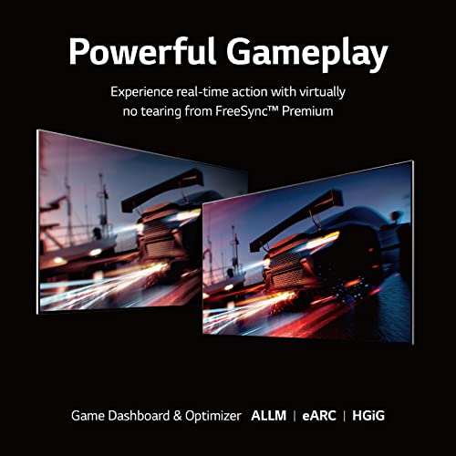 LG QNED80 Series 50-Inch Class QNED Mini LED Smart TV 4K Processor Smart Flat Screen TV for Gaming with Magic Remote AI-Powered 50QNED80URA, 2023 with Alexa Built-in,Black