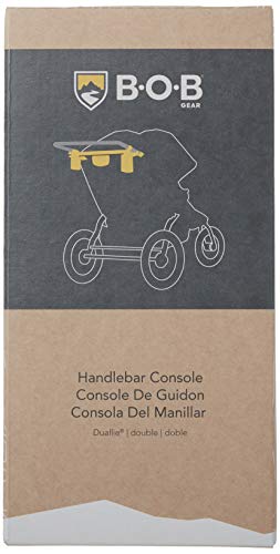 BOB Gear Handlebar Console for Duallie Jogging Strollers, Black