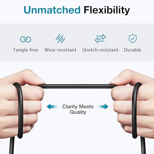 InnoGear XLR Microphone Cable 3 Feet 2 Pack Male to Female 3-Pin Balanced XLR Mic Cables Cord for Speaker Podcast Audio Mixer