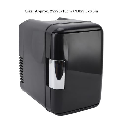 4L Mini Portable Compact Personal Fridge Cooler and Warmer,Mini Skincare Refrigerator Small Refrigerator for Food Drinks Skincare Beauty Makeup 100‑240V(US Plug)