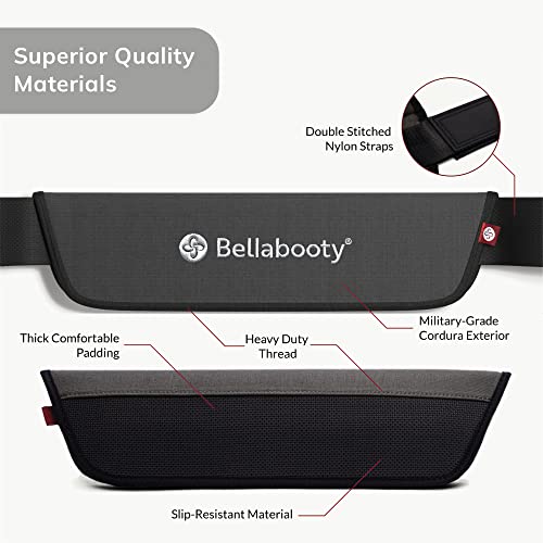 Exercise Hip Thrust Belt, Easy to Use with Dumbbells, Kettlebells, or Plates, Slip-Resistant Padding that Protects Your Hips for the Gym, Home Workouts, or On the Go