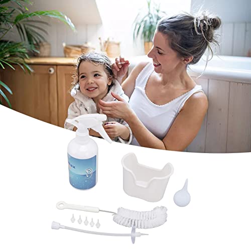 Home Ear Wax Cleaning System - 500ml Irrigation Kit for Safe, Gentle Earwax Removal and Hearing Care