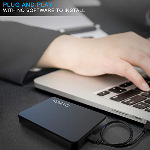 1TB Portable External Hard Drive Ultra Slim 2.5'' USB 3.0 HDD Storage for PC, Desktop, Laptop, MacBook, Chromebook, Xbox One