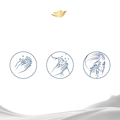 Dove Beauty Bar Gentle Skin Cleanser Shea Butter 8 Bars Moisturizing for Gentle Soft Skin Care More Moisturizing Than Bar Soap 3.75 oz