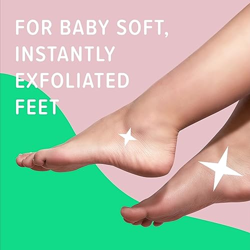 Freeman Flirty Feet Instant Foot Peeling Spray, Exfoliating Foot Mask For Summer, Moisturizing & Smooth Dry, Cracked Heels, Remove Dead Skin Quickly, Cruelty-Free & Vegan, 4 fl.oz./ 118 ml Bottle