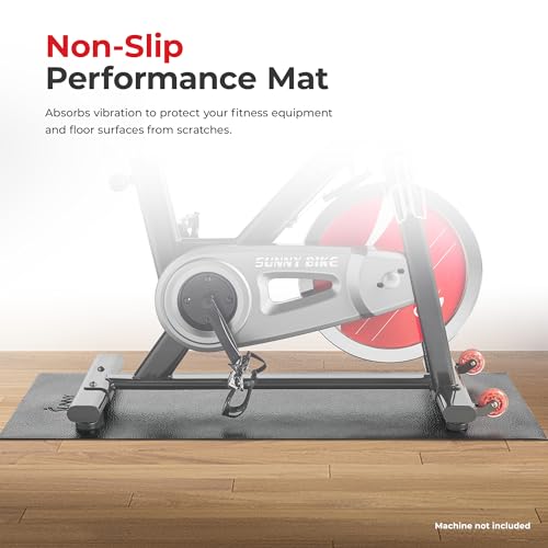 Sunny Health & Fitness Home Gym Foam Floor Protector Mat for Fitness & Exercise Equipment - Available in 4 Size Options