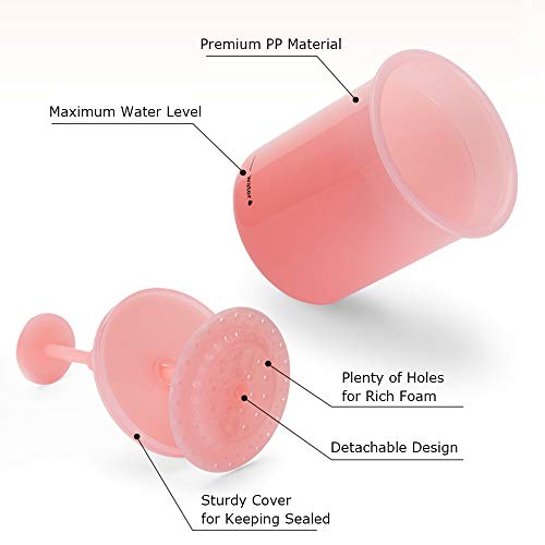 Foam Maker Plastic Bubble Maker Foamer Portable Facial Cleansing Tool Skin Care