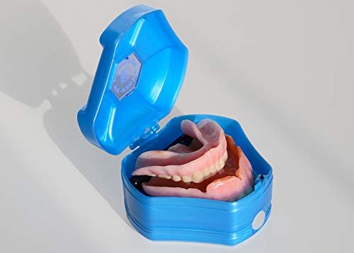 Oral Appliance Deodorizer Cleaner, Sky Blue,Hand held,300NZ