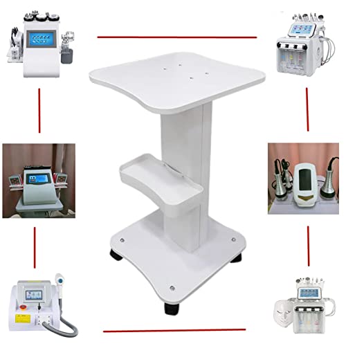 Beauty Salon Trolley Salon Use Pedestal Rolling Cart Wheel Aluminum Stand Personal Care Appliance Parts TMP1105 (Color : A)