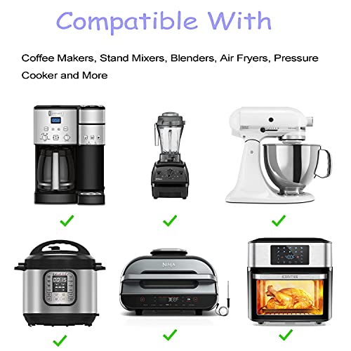 Sliding Tray for Coffee Maker,8 PCS Adhesive Magic Telfon Self Stick Sliders Coffee Pot Slider for Coffee Makers, Stand Mixers, Blenders, Air Fryers, Pressure Cooker,Kitchen Appliance Sliders