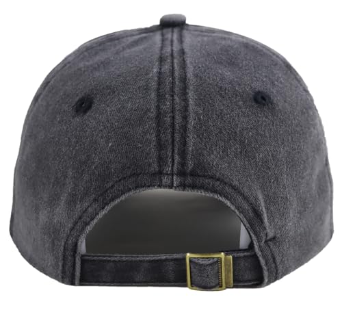 Guitar Heartbeat Hats for Guitarist Musician, Adjustable Embroidered Vintage Cotton Baseball Caps for Men Women