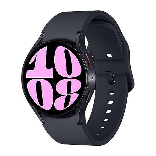 SAMSUNG Galaxy Watch 6 44mm Bluetooth Smartwatch, Fitness Tracker, Personalized HR Zones, Advanced Sleep Coaching, Heart Monitor, BIA Sensor, Health Wellness Insights, Big Screen, US Version, Graphite