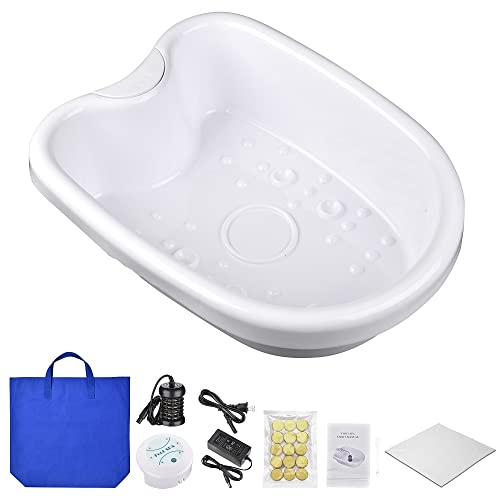 Personal Foot Cleanse Basin with Tub Array for Home Beauty Salon Spa Health Care Ionic Foot-Bath Machine