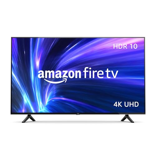 Amazon Fire TV 43" 4-Series 4K UHD smart TV with Fire TV Alexa Voice Remote, vibrant picture quality, stream live TV without cable