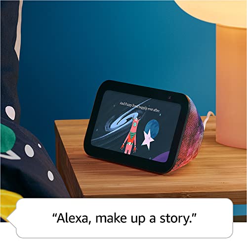 Echo Show 5 (3rd Gen, 2023 release) Kids | Designed for kids, with parental controls | Galaxy