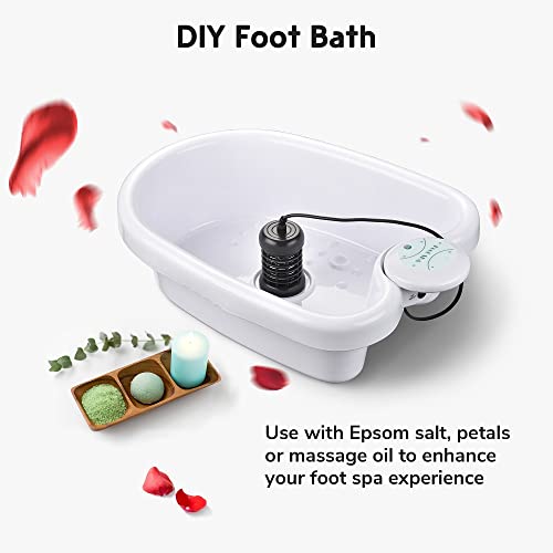 Personal Foot Cleanse Basin with Tub Array for Home Beauty Salon Spa Health Care Ionic Foot-Bath Machine