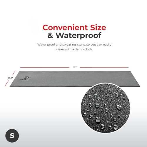 Sunny Health & Fitness Home Gym Foam Floor Protector Mat for Fitness & Exercise Equipment - Available in 4 Size Options